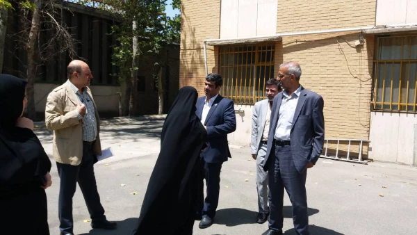 بازدید مسئولین سازمانی و استانی از مرکز شهید باهنر تهران 3