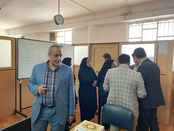 بازدید معاون پژوهش و فناوری سازمان مرکزی و هیئت همراه ( مدیران کل ) از موزه ،کتابخانه و واحد پژوهش مرکز آموزش عالی شهید باهنر  2