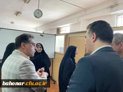 بازدید معاون پژوهش و فناوری سازمان مرکزی و هیئت همراه ( مدیران کل ) از موزه ،کتابخانه و واحد پژوهش مرکز آموزش عالی شهید باهنر  2