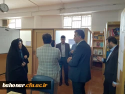 بازدید معاون پژوهش و فناوری سازمان مرکزی و هیئت همراه ( مدیران کل ) از موزه ،کتابخانه و واحد پژوهش مرکز آموزش عالی شهید باهنر  2