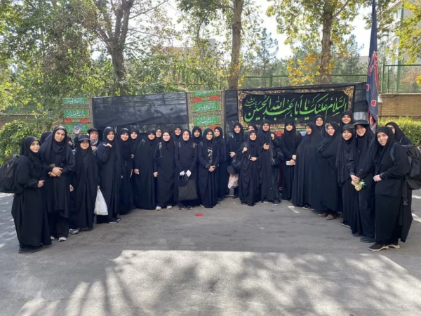 مراسم بدرقه کاروان عاشقان اربعین اباعبدالله الحسین (ع) مرکز شهید باهنر 2