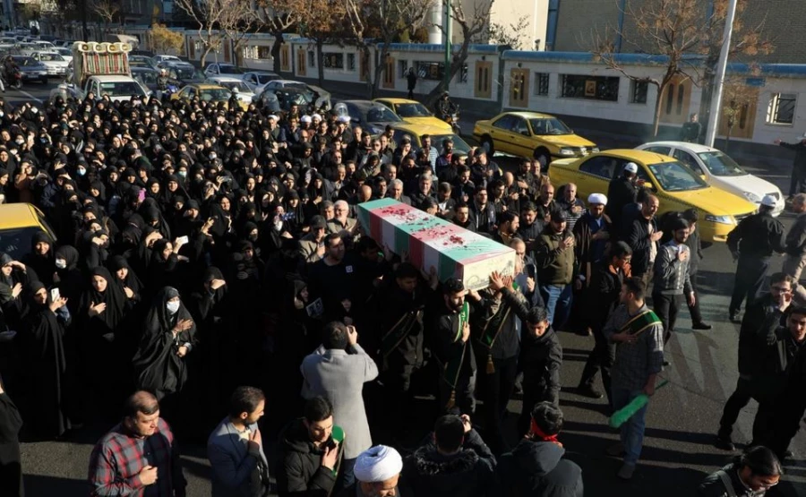 مراسم تشییع و تدفین شهید گمنام در مرکز آموزش عالی شهید باهنر تهران  5