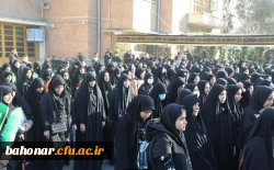 مراسم تشییع و تدفین شهید گمنام در مرکز آموزش عالی شهید باهنر تهران  7