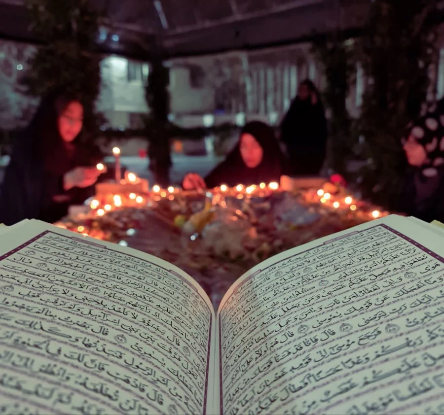 مراسم شام غریبان شهید گمنام مرکز شهید باهنر 4