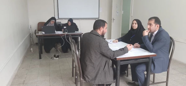 بازدید مسئولین سازمانی و استانی دانشگاه فرهنگیان از روند مصاحبه پذیرفته شدگان ارزیابی تکمیلی آزمون استخدامی دانشگاه فرهنگیان 2