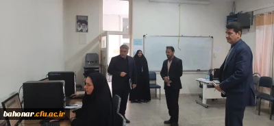 بازدید مسئولین سازمانی و استانی دانشگاه فرهنگیان از روند مصاحبه پذیرفته شدگان ارزیابی تکمیلی آزمون استخدامی دانشگاه فرهنگیان