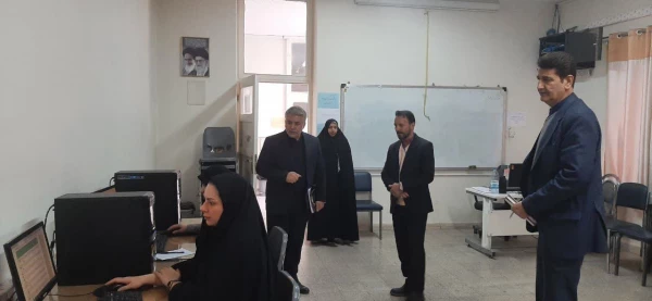 بازدید مسئولین سازمانی و استانی دانشگاه فرهنگیان از روند مصاحبه پذیرفته شدگان ارزیابی تکمیلی آزمون استخدامی دانشگاه فرهنگیان 5