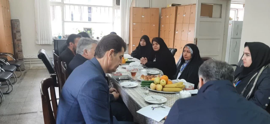 بازدید مسئولین سازمانی و استانی دانشگاه فرهنگیان از روند مصاحبه پذیرفته شدگان ارزیابی تکمیلی آزمون استخدامی دانشگاه فرهنگیان 6