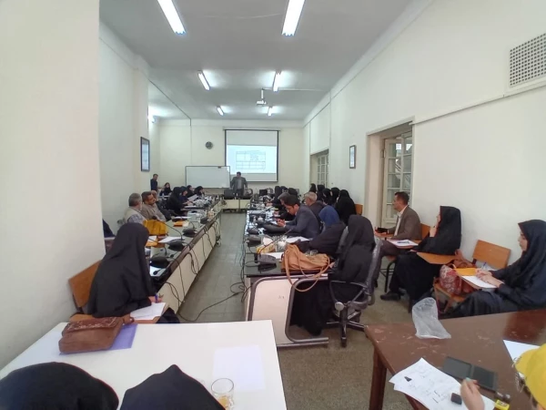 کارگاه آموزشی آشنایی با مبانی کانون های ارزیابی دانشگاه فرهنگیان با حضور اساتید مرکز شهید باهنر و شهید شرافت 4