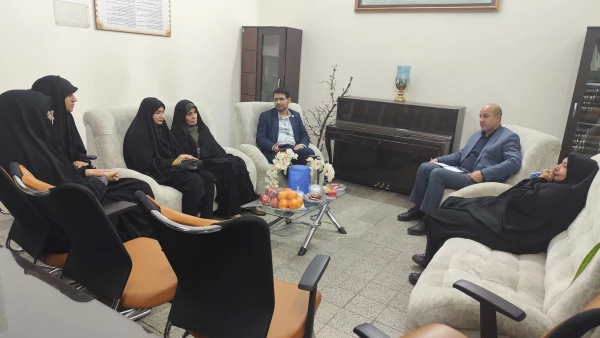 بازدید آقای دکتر ابراهیمی معاونت محترم فرهنگی تربیتی دانشگاه فرهنگیان از مرکز شهید باهنر 2