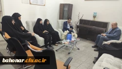 بازدید آقای دکتر ابراهیمی معاونت محترم فرهنگی تربیتی دانشگاه فرهنگیان از مرکز شهید باهنر 4