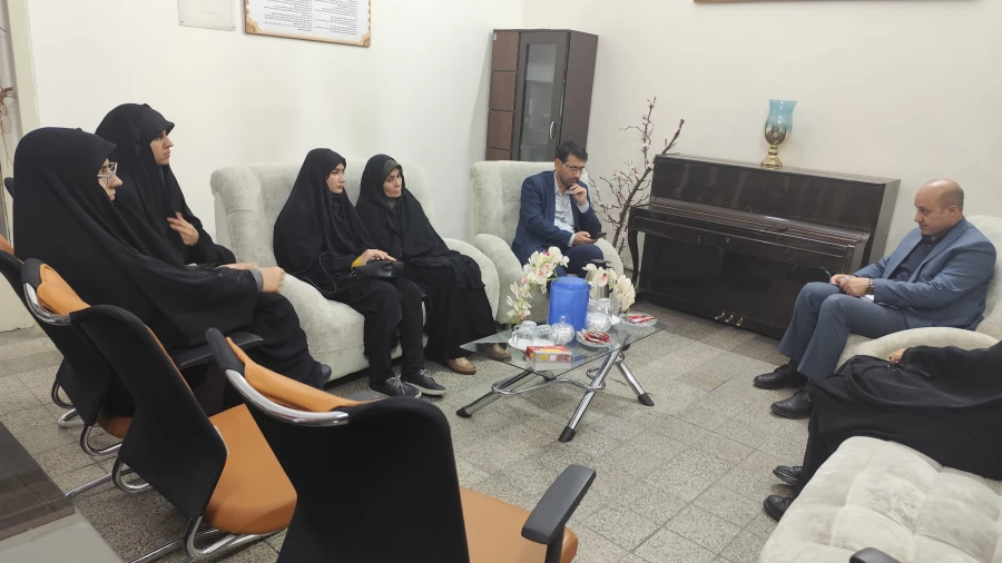 بازدید آقای دکتر ابراهیمی معاونت محترم فرهنگی تربیتی دانشگاه فرهنگیان از مرکز شهید باهنر 4