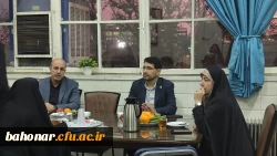 بازدید آقای دکتر ابراهیمی معاونت محترم فرهنگی تربیتی دانشگاه فرهنگیان از مرکز شهید باهنر 7