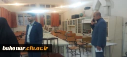 بازدید آقای دکتر ابراهیمی معاونت محترم فرهنگی تربیتی دانشگاه فرهنگیان از مرکز شهید باهنر 8