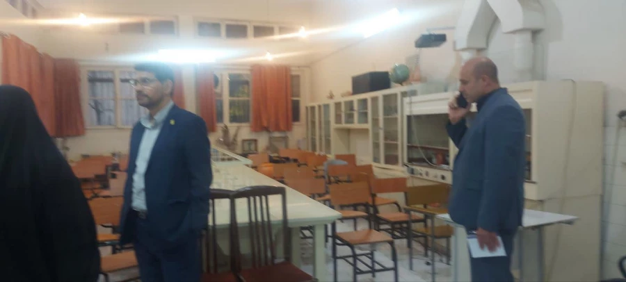 بازدید آقای دکتر ابراهیمی معاونت محترم فرهنگی تربیتی دانشگاه فرهنگیان از مرکز شهید باهنر 8
