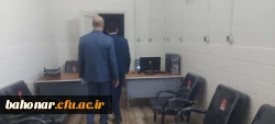 بازدید آقای دکتر ابراهیمی معاونت محترم فرهنگی تربیتی دانشگاه فرهنگیان از مرکز شهید باهنر 9