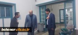 بازدید آقای دکتر ابراهیمی معاونت محترم فرهنگی تربیتی دانشگاه فرهنگیان از مرکز شهید باهنر 10