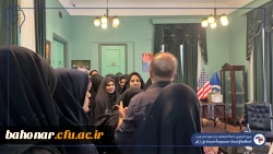 بازدید دانشجویان مرکز شهید باهنر از موزه لانه جاسوسی به مناسبت روز دانشجو 4