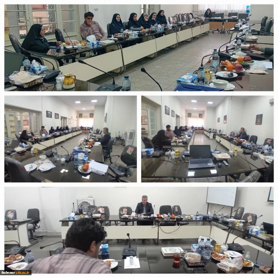 برگزاری جلسه بررسی مسائل مالی مرکز شهید باهنر با حضور مسئولان استانی
 2