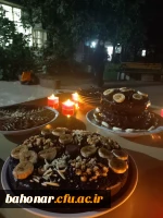 برگزاری مسابقه طبخ غذاهای محلی و دسرهای خانگی به مناسبت هفته سرای دانشجویی 7