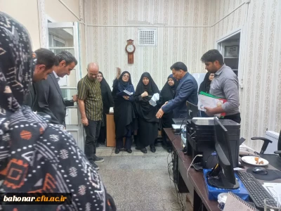بازدید رئیس دانشگاه فرهنگیان از مرکز شهید باهنر و تصویب اقدامات بهبود بخش