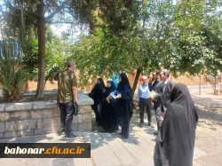 بازدید رئیس دانشگاه فرهنگیان از مرکز شهید باهنر و تصویب اقدامات بهبود بخش 4