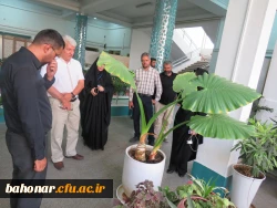 بازدید شهردار ناحیه ۱ منطقه ۱۱ از مرکز آموزش عالی شهید باهنر  2