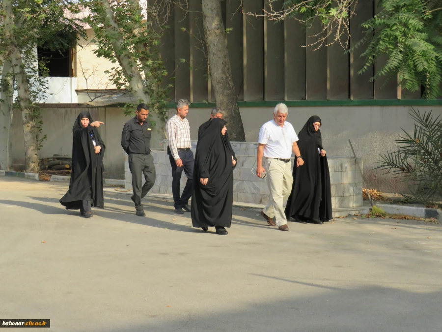 بازدید شهردار ناحیه ۱ منطقه ۱۱ از مرکز آموزش عالی شهید باهنر  5