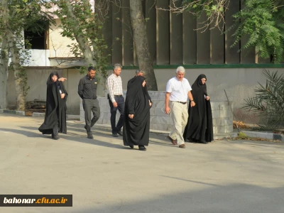 بازدید شهردار ناحیه ۱ منطقه ۱۱ از مرکز آموزش عالی شهید باهنر 