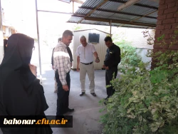 بازدید شهردار ناحیه ۱ منطقه ۱۱ از مرکز آموزش عالی شهید باهنر  5