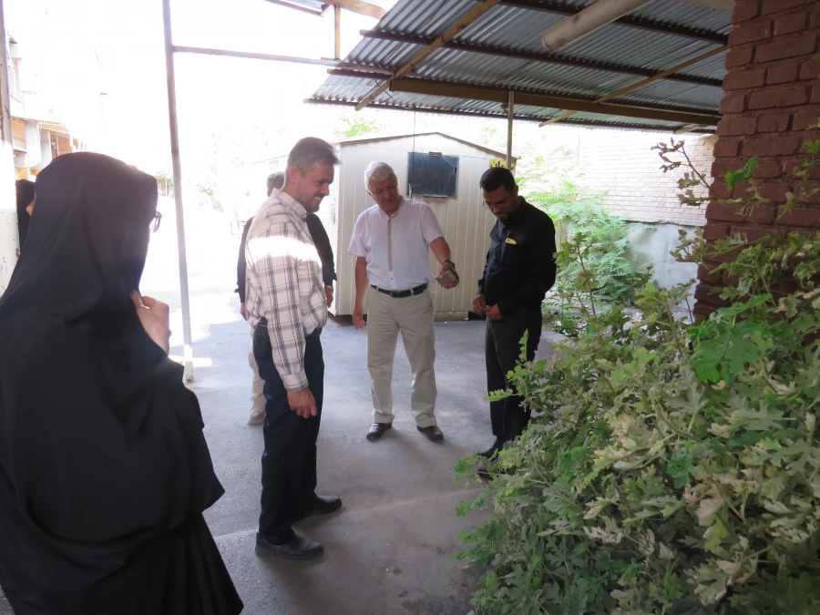 بازدید شهردار ناحیه ۱ منطقه ۱۱ از مرکز آموزش عالی شهید باهنر  5