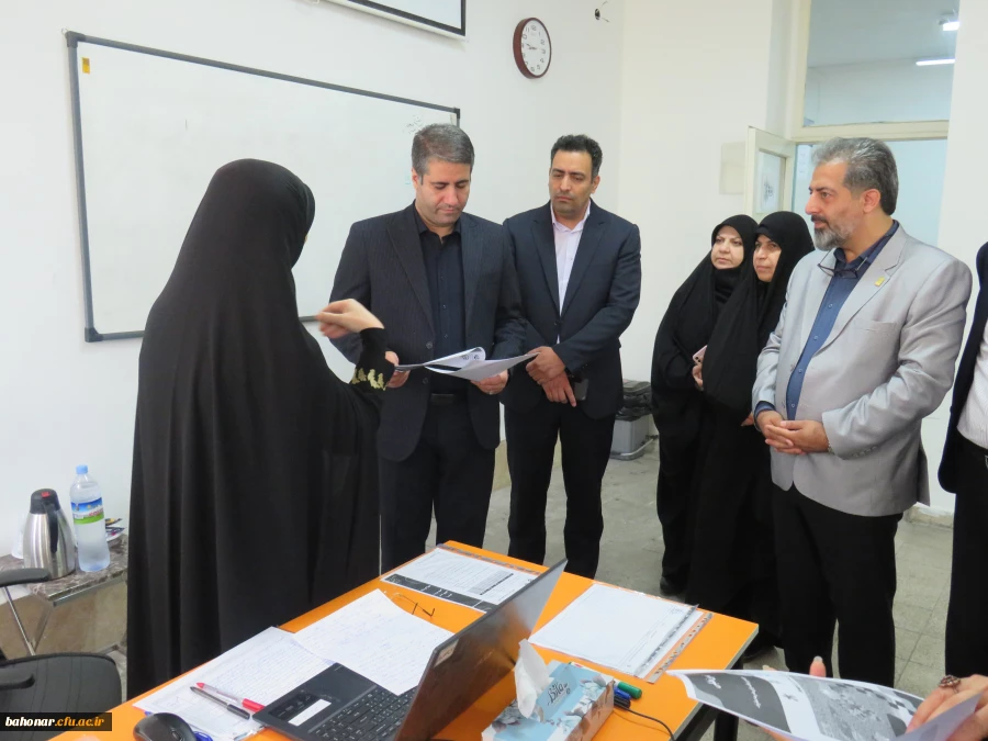 بازدید مدیرکل آموزش و پرورش شهر تهران از کانون های ارزیابی حوزه مرکز شهید باهنر 
 5