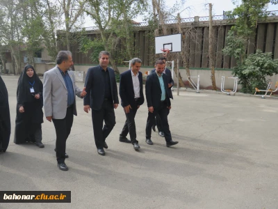 بازدید مدیرکل آموزش و پرورش شهر تهران از کانون های ارزیابی حوزه مرکز شهید باهنر 
