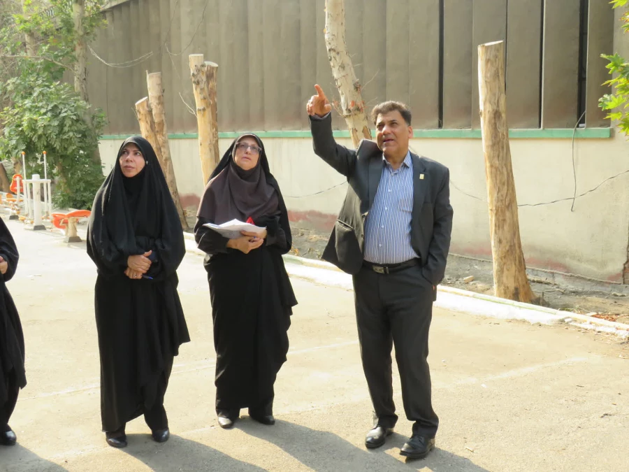 بازدید مسئولان استان از فضای مرکز آموزش عالی شهید باهنر جهت آماده سازی برای آغاز سال تحصیلی جدید 3