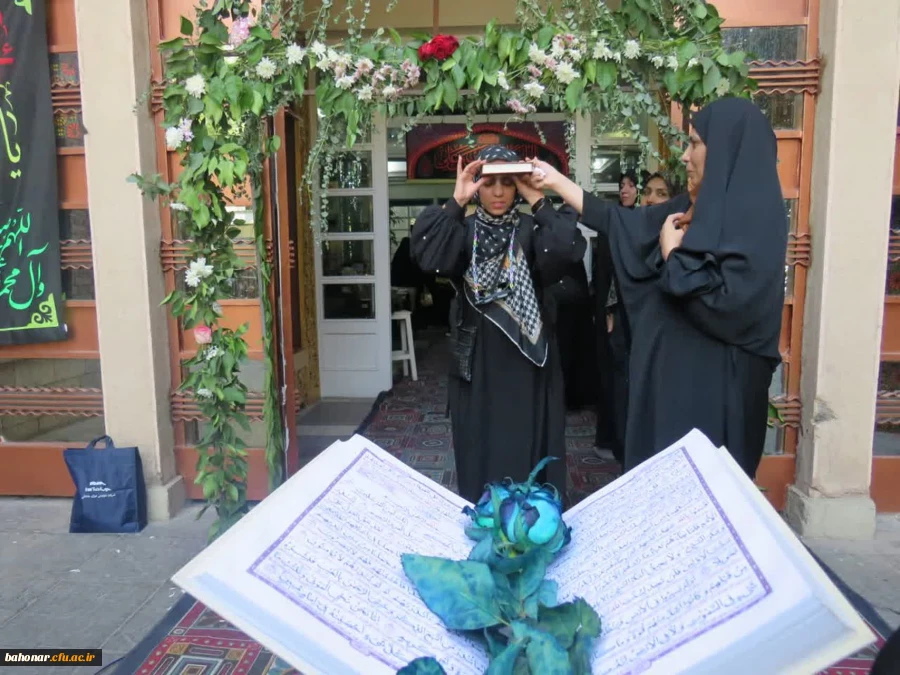  بدرقه کاروان اربعین دانشجو معلمان دختر تهران 2