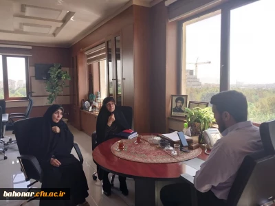 نشست رئیس مرکز آموزش عالی شهید باهنر با شهردار منطقه ۱۱