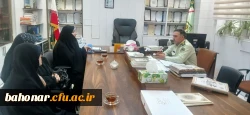 بازدید مسئولان مرکز آموزش عالی شهید باهنر از کلانتری جامی به مناسبت هفته نیروی انتظامی 3