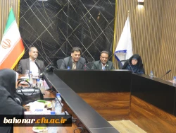 برگزاری نخستین جلسه اعضای هیئت علمی، مدرسین و مأموران آموزشی با معاونین محترم آموزشی و پژوهشی در مرکز آموزش عالی شهید باهنر 2