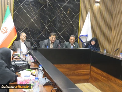 برگزاری نخستین جلسه اعضای هیئت علمی، مدرسین و مأموران آموزشی با معاونین محترم آموزشی و پژوهشی در مرکز آموزش عالی شهید باهنر