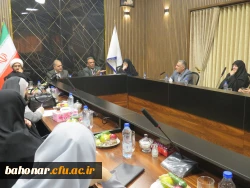 برگزاری نخستین جلسه اعضای هیئت علمی، مدرسین و مأموران آموزشی با معاونین محترم آموزشی و پژوهشی در مرکز آموزش عالی شهید باهنر 3