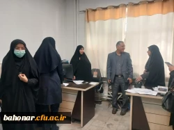  آغاز دوره چهاردهم مهارت آموزان ماده ۲۸ در مرکز آموزش عالی شهید باهنر
 7