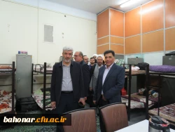  بازدید رئیس دانشگاه فرهنگیان کشور از مرکز آموزش عالی شهید باهنر تهران 2
