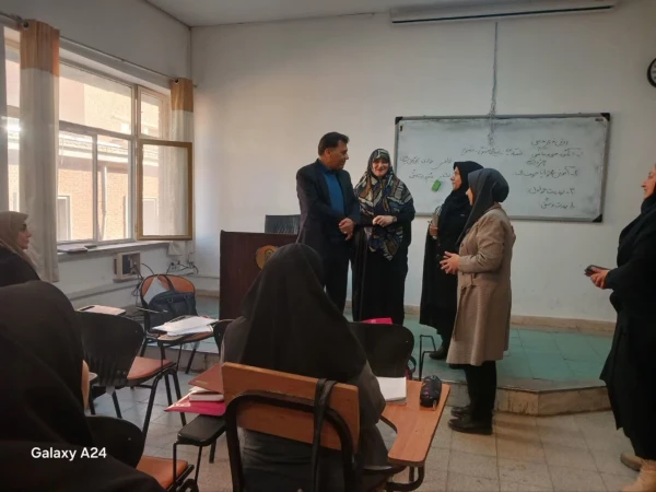 بازدید رئیس دانشگاه فرهنگیان استان تهران از روند برگزاری کلاس های مهارت آموزان ماده ۲۸ 2