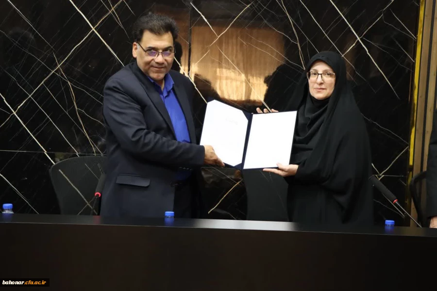 انتصاب سرکار خانم دکتر صیدی به عنوان رئیس دانشکده علوم تربیتی دانشگاه فرهنگیان استان تهران 2