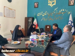 نشست سرزده ریاست دانشگاه فرهنگیان استان تهران با محوریت بهینه سازی و کیفیت بخشی 2