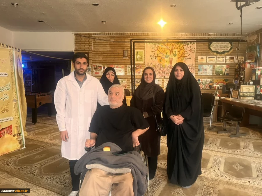 بازدید از آسایشگاه جانبازان 3