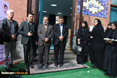 افتتاح پروژه  های عمرانی و فرهنگی در دانشکده تربیت معلم شهید باهنر