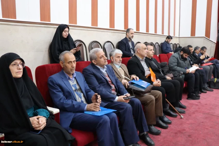 برگزاری آیین افتتاحیه اندیشکده تربیت رسمی دانشگاه فرهنگیان در دانشکده شهید باهنر
 2