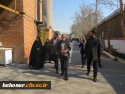 بازدید معاون هماهنگی و امور مناطق شهرداری تهران از دانشکده شهید باهنر  3