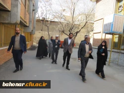 بازدید معاون هماهنگی و امور مناطق شهرداری تهران از دانشکده شهید باهنر  4